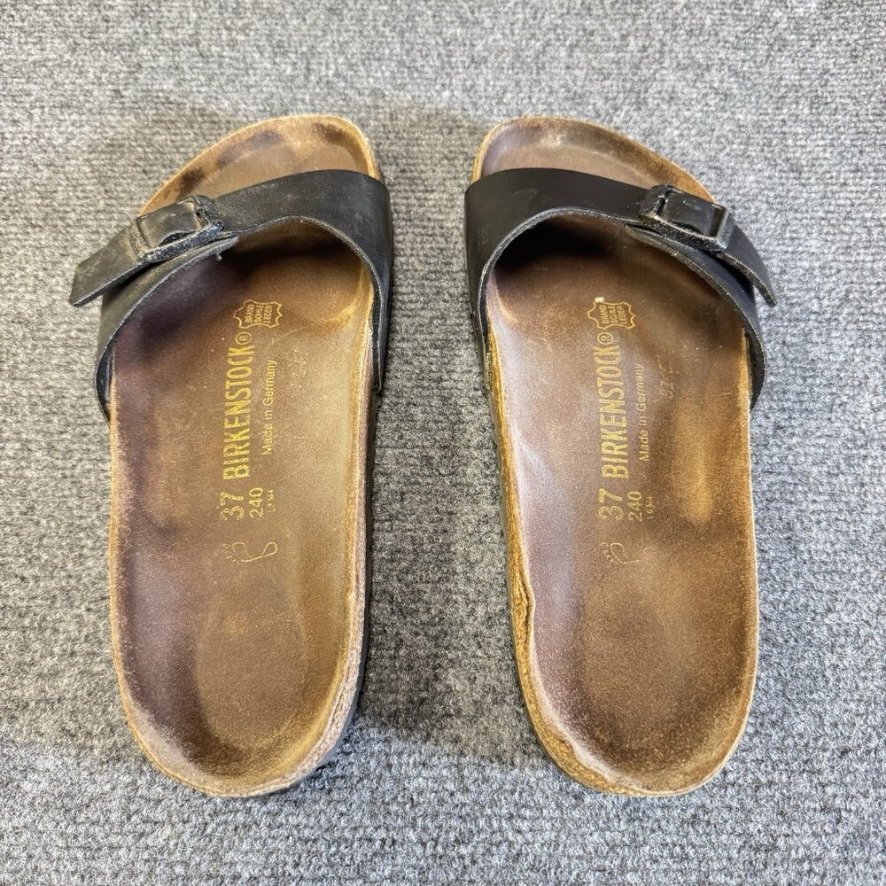 Birkenstock Black Sandals EU 37 (US 6-6.5)‎